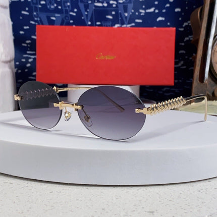 CARTIER 26S OVAL FRAME IN METAL 434043