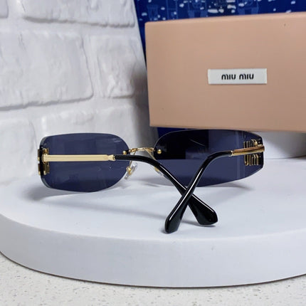 MIUMIU 26S SHIELD FRAME IN METAL 436119