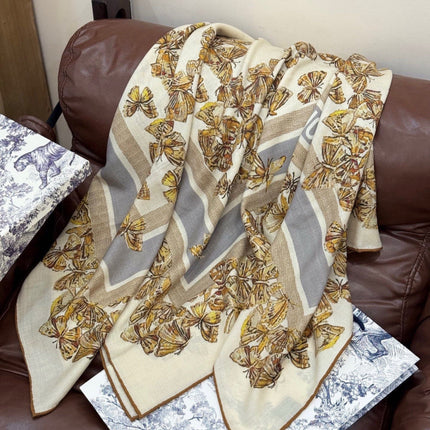 DIOR 26S SCARF 135CM IN CASHMERE SILK 126118