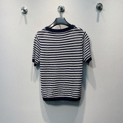 26S SHORT-SLEEVE KNIT TOP 272