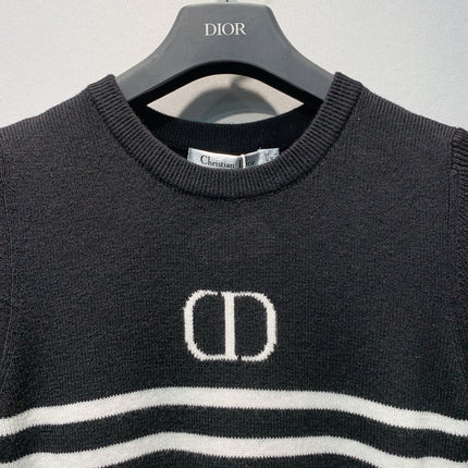 DIOR 26S SHORT-SLEEVE KNIT TOP 1361