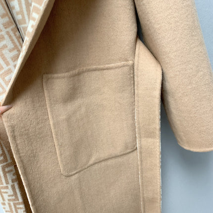 FENDI 26S REVERSIBLE BELTED JACKET 502