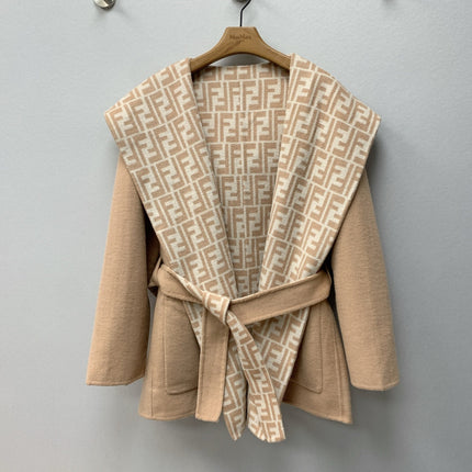 FENDI 26S REVERSIBLE CROPPED JACKET 498