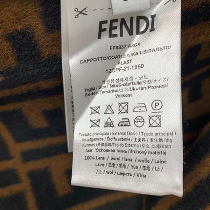 FENDI 26S REVERSIBLE CROPPED JACKET 497