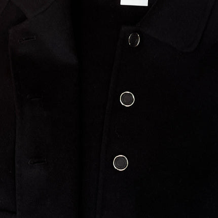 HERMES 25S SHORT CASHMERE COAT 211