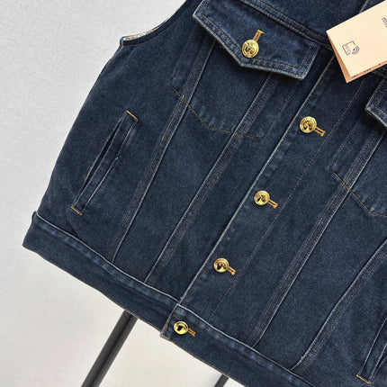 MIUMIU DENIM VEST 00380