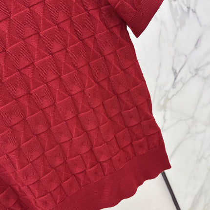 HERMES 26S SHORT SLEEVE SWEATER 547