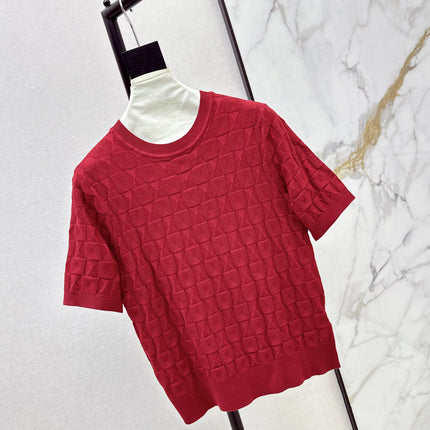 HERMES 26S SHORT SLEEVE SWEATER 547
