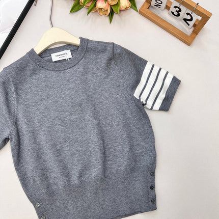 THOM SHORT-SLEEVE KNIT TOP 838140