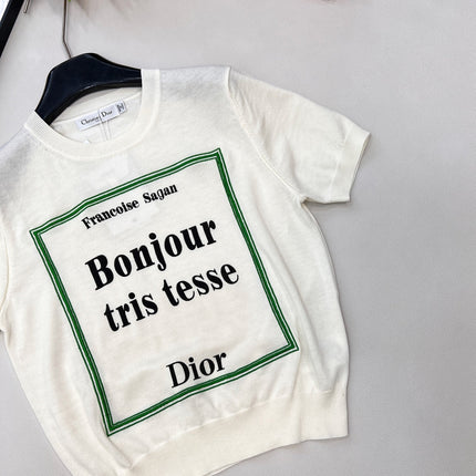 DIOR 26S SHORT-SLEEVE CREW NECK T-SHIRT 943