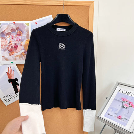 LOEWE 26S LONG-SLEEVE KNIT TOP 669