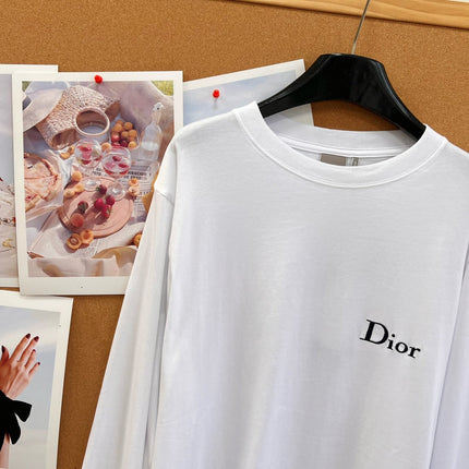 DIOR 26S LONG-SLEEVED CREW-NECK T-SHIRT 1562