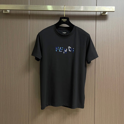 FENDI 26S SHORT-SLEEVE CREWNECK T-SHIRT 560