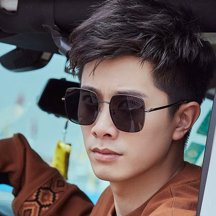 SQUARE FRAME SUNGLASSES G2374 IN METAL