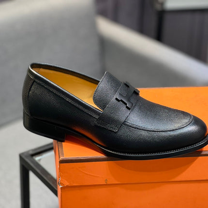 HM PARIS LOAFER BLACK EPSOM CALFSKIN
