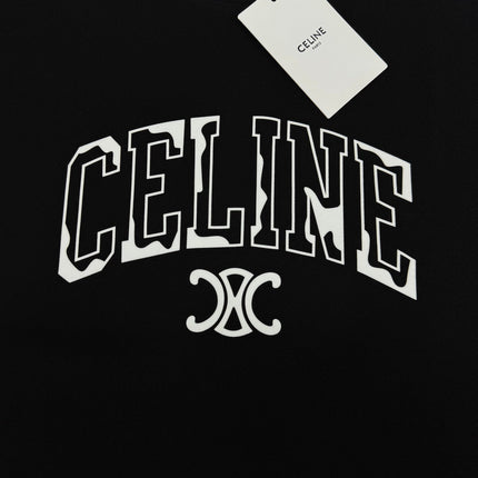 CELINE 26S SHORT-SLEEVE CREWNECK T-SHIRT 715