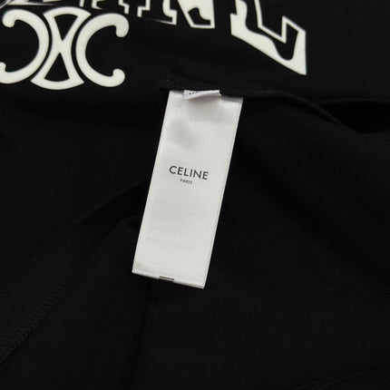 CELINE 26S SHORT-SLEEVE CREWNECK T-SHIRT 715