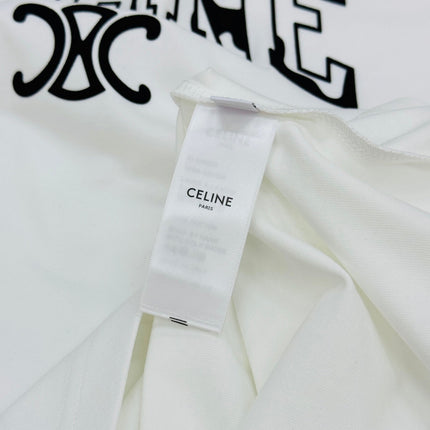 CELINE 26S SHORT-SLEEVE CREWNECK T-SHIRT 716