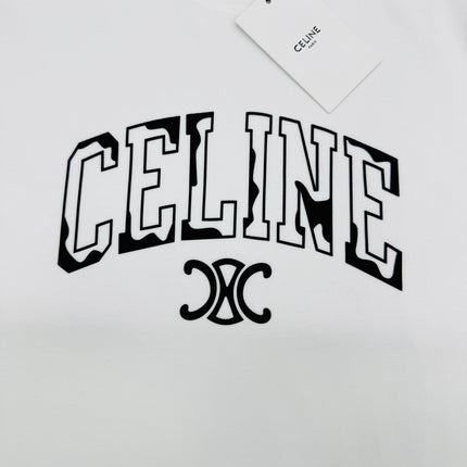 CELINE 26S SHORT-SLEEVE CREWNECK T-SHIRT 716