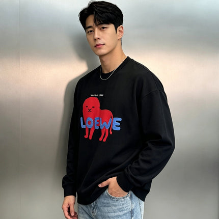 LOEWE 26S CREW-NECK KNIT SWEATER 789