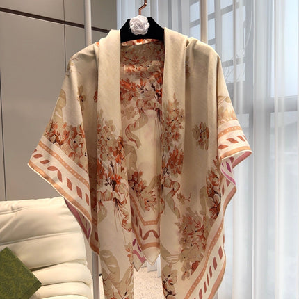 DIOR 26S SCARF 140 IN CASHMERE AND SILK 513568