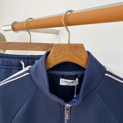 CELINE 26S ZIP-UP TRACK JACKET AND PANTS SET 678