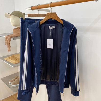CELINE 26S ZIP-UP TRACK JACKET AND PANTS SET 678