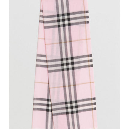 BURBERRY 26S SCARF 220 IN CASHMERE AND SILK 515719