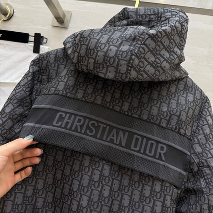 DIOR 25S CROPPED HOODED JACKET STYLE 051