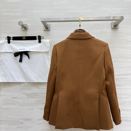 CHANEL 26S LACE-TRIMMED BLAZER 810