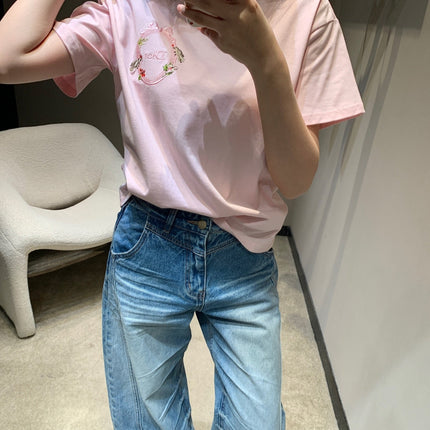 DIOR 26S SHORT-SLEEVE CREW NECK T-SHIRT 941