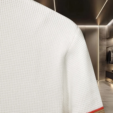 BURBERRY 26S LONG-SLEEVE KNIT POLO 554