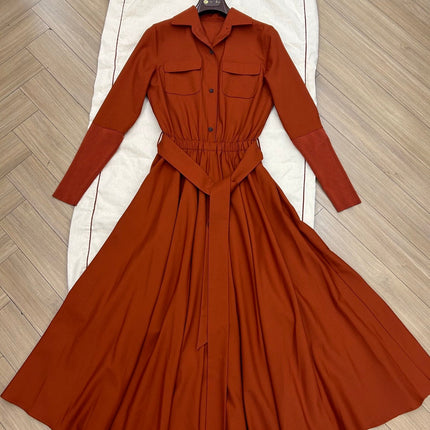 LORO PIANA 26S MAXI SHIRT DRESS 937