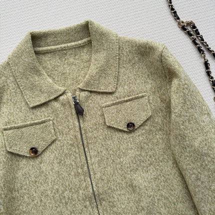 LP 26S ZIP-UP KNIT JACKET 506