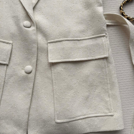 CHANEL 26S SLEEVELESS BLAZER 709