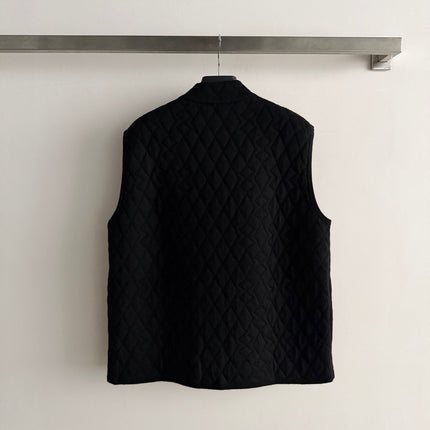 PRADA 26S QUILTED ZIP-UP VEST 1202