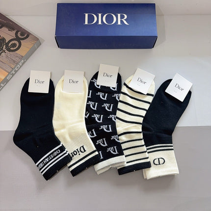 DIOR 26S ANKLE SOCKS 403777 (1 BOX)