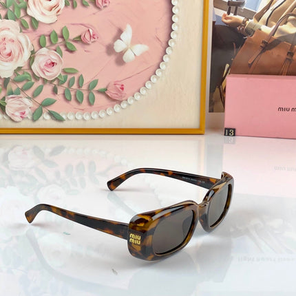 MIUMIU 26S RECTANGULAR FRAME IN ACETATE 420366