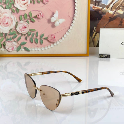 CELINE 26S CAT EYE FRAME IN METAL 494364