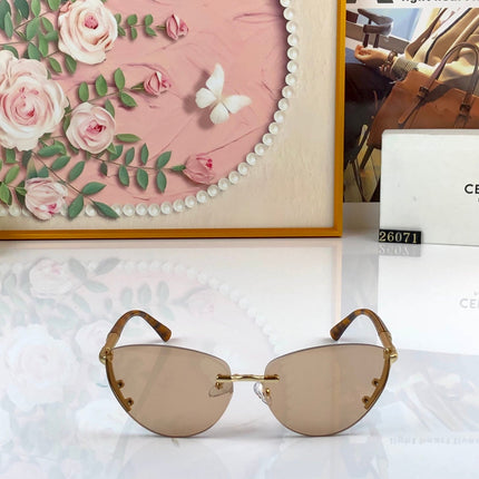 CELINE 26S CAT EYE FRAME IN METAL 494364