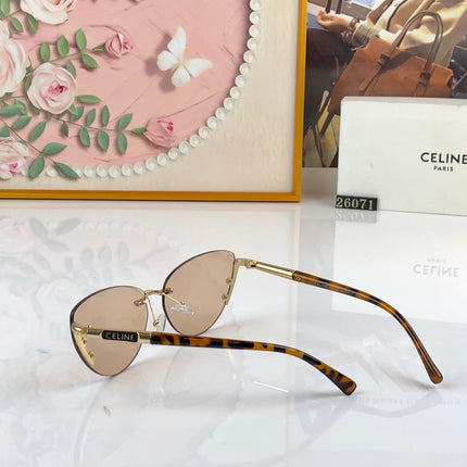 CELINE 26S CAT EYE FRAME IN METAL 494364