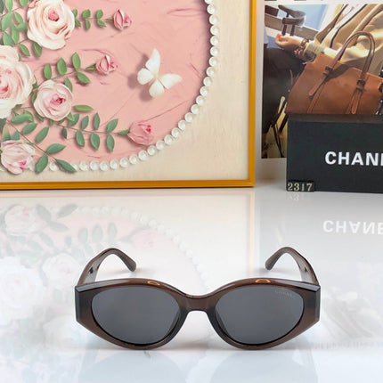 CHANEL 26S GEOMETRIC CAT EYE FRAME IN ACETATE 505203