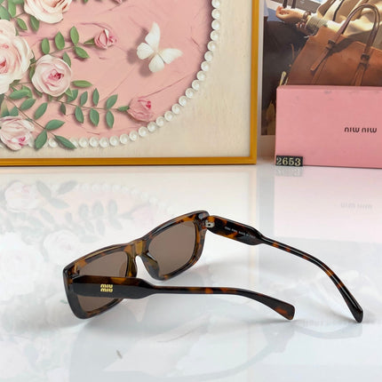 MIUMIU 26S RECTANGULAR FRAME IN ACETATE 408390