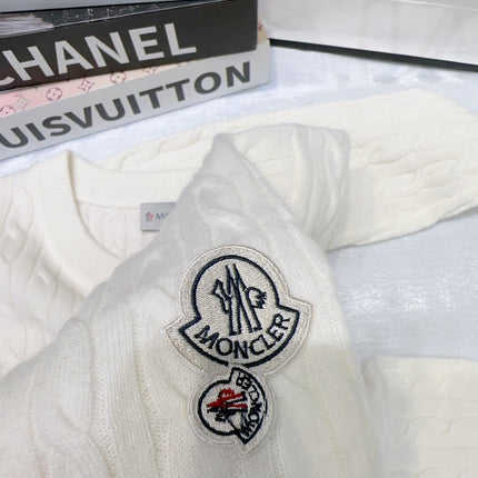 MONCLER 25S LONG-SLEEVE CREWNECK SWEATER 381