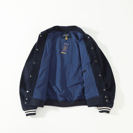RALPH LAUREN 26S CORDUROY VARSITY JACKET 627