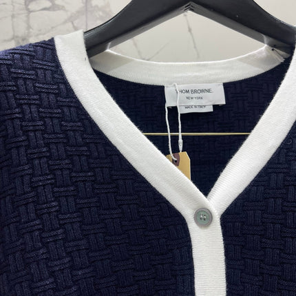 THOM 26S V-NECK KNIT CARDIGAN 385