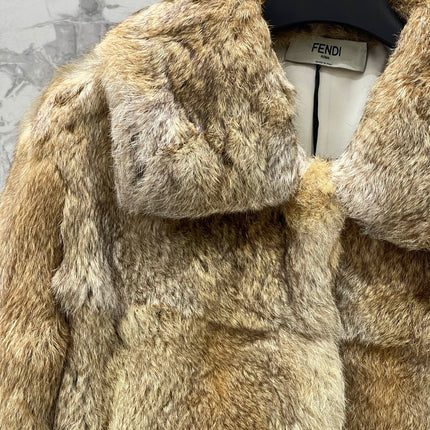 FENDI 26S COLLAR FUR JACKET 564