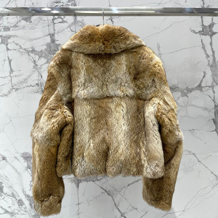 FENDI 26S COLLAR FUR JACKET 564
