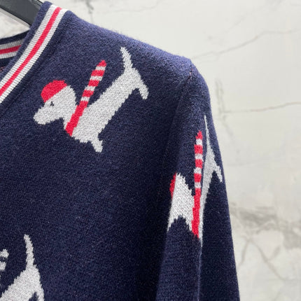 THOM 26S V-NECK KNIT CARDIGAN 306