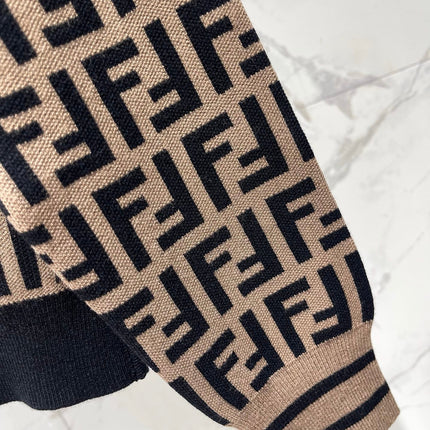 FENDI 26S CREWNECK KNIT SWEATER 544